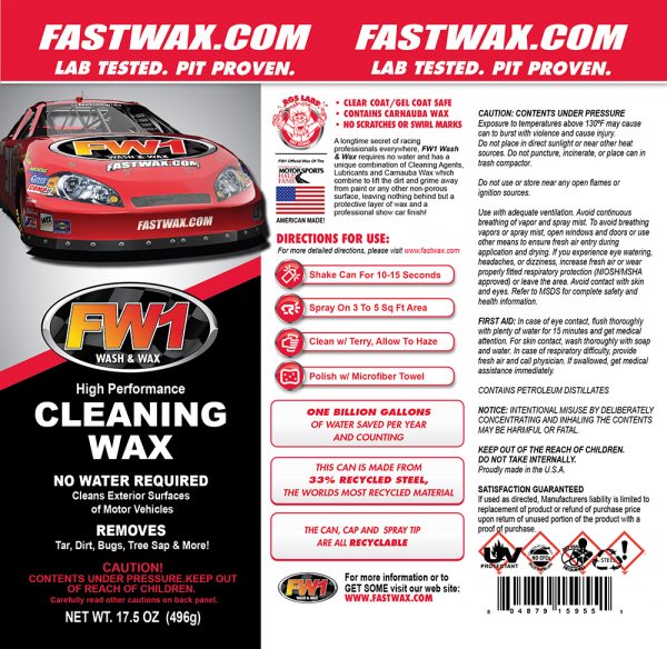 FW1 Fastwax Label
