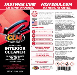 FW1 CU4 Carpet and Upholstery Cleaner